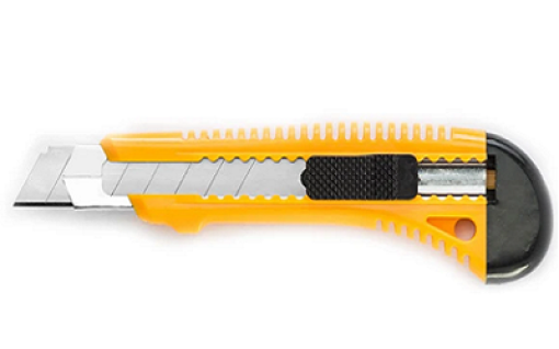 Нож пистолетный облегченный Bauwelt 18 мм